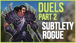 Part 2 🔥 SUBTLETY ROGUE PvP DUELS 1V1 - WARMANE 3.3.5 WotLK Classic[Mage,Warlock,Hunter,Shaman] 2021