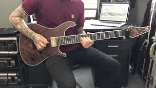 Mayones Regius 7 Baritone with Bareknuckle Juggernauts