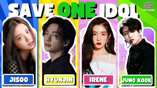 SAVE YOUR FAVORITE IDOL | Choose your bias ✅ | KPOP QUIZ 2024