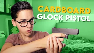 How to make a Cardboard Gun (Glock) - DIY