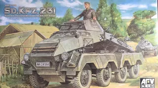 1/35 AFV CLUB Sd.Kfz. 231 8-Rad Early Type Schwerer PzSpahWg