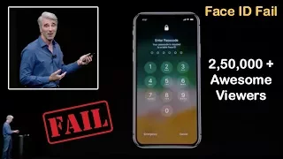 Apple iPhone X Face ID Unlock Demo Failed Twice during Launch Event (Full Video)