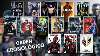 ORDEN CRONOLÓGICO PARA VER LA SAGA DE X MEN (DEADPOOL, LOGAN, LOS NUEVOS MUTANTES) Líneas temporales