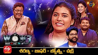 Wow 3 | Sharanya, Jaffar, Jyothsna, Chakri | 19th October 2021 | Full Episode | ETV Telugu