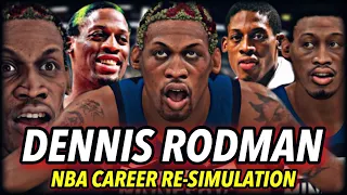 DENNIS RODMAN’S NBA CAREER RE-SIMULATION | THE GREATEST DEFENDER & REBOUNDER EVER? | NBA 2K20