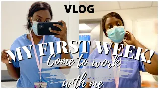 VLOG: MY FIRST WEEK AS A NEWLY QUALIFIED MIDWIFE!! Come to work with me | NadineNayy