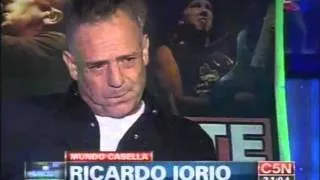 Ricardo Iorio (me apenó la muerte de Fort)