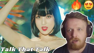 FIRST TIME REACTING TO TWICE! - "Talk that Talk" M/V REACTION! #twice #twicereaction #kpop