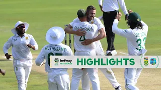 Proteas vs West Indies | 1st Test | Highlights | Day 2 | SuperSport Park, Centurion