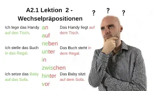 Deutschkurs A2.1 - Wechselpräpositionen