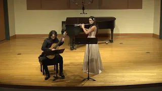 Heitor Villa-Lobo's Bachiana Brasileiras No. 5 Aria performed on flute and guitar