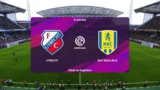 PES 2020 | Utrecht vs Waalwijk - Netherlands Eredivisie | 01 December 2019 | Full Gameplay HD