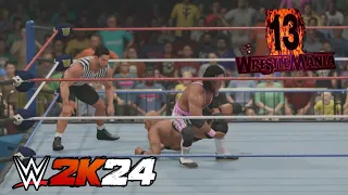 WWE 2K24 | Austin Vs Hart Showcase All Objectives | Blood From A Stone