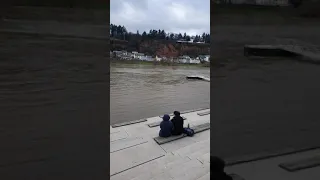 Trier Deutschland Hochwasser Januar