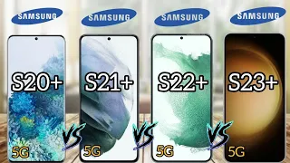 Galaxy S23 Plus Vs Galaxy S22 Plus Vs Galaxy S21 Plus Vs Galaxy S20 Plus | Full Comparison (2023)