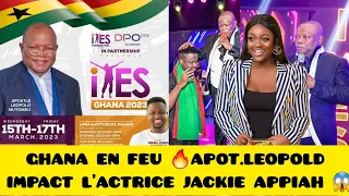 APOT.LEOPOLD MUTOMBO EXPLOSE LE GHANA JACKIE APPIAH IMPACTÉ UNE DESTINÉE INCOMPRISE KEL ONCTION WOO😱