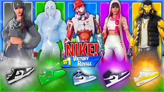 LOSOWY SKIN NIKE CHALLENGE! w Fortnite