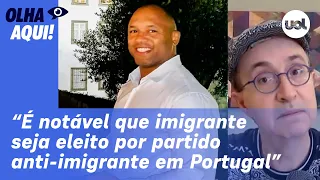 Reinaldo: Brasileiro é eleito em Portugal por partido anti-imigrante; Bolsonaro pega carona em tudo