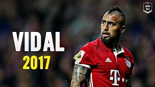 Arturo Vidal - Crazy Defensive Skills x Goals 2017 | HD