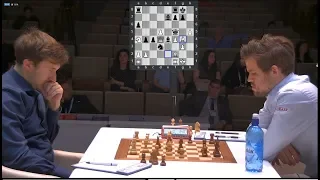 AMAZING PERFORMANCE!!! Magnus Carlsen Vs Sergey Karjakin | Shamkir Chess 2019 Round 8