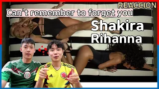 'Can't remember to forget you' COREANOS REACCION | SHAKIRA RIHANNA [HUGHPARK]