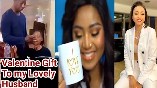 Regina Daniels Surprises Husband Ned Nwoko With Valentine's Gift