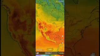 Temperature Forecast of North & Central America for the next Three days from  30th July - Windy.com