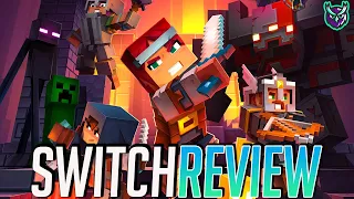 Minecraft Dungeons Switch Review - Diablo³!