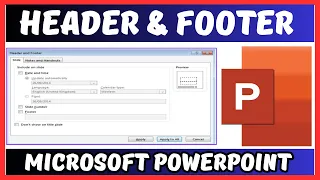 Insert Header And Footer in PowerPoint in Hindi | Header and Footer In PowerPoint