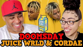 MY DAD REACTS TO Juice WRLD & Cordae - Doomsday (Directed by Cole Bennett) REACTION