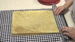 How to Roll a Roulade Cake