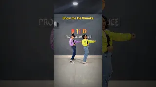 Show me the thumka easy dance for wedding 😍🔥 #showmethethumka #dancevideo #ytshorts