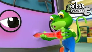 Gecko the Doctor | Bobby The Bus Is Sick   Gecko's Garage | Trucks For Children | Cartoons For Kids