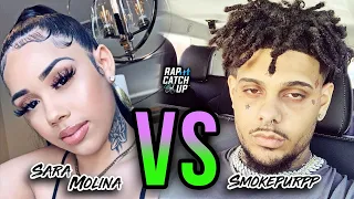 Smokepurpp Roasts 6IX9INE's BM Sara Molina on Live + She Responds