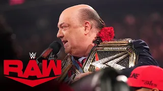 Paul Heyman presents the prosecution side of the trial of Sami Zayn: Raw, Jan. 23, 2023