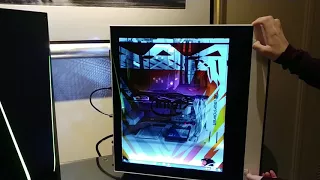iBuyPower Snowblind at CES 2018: A Case with a Monitor?