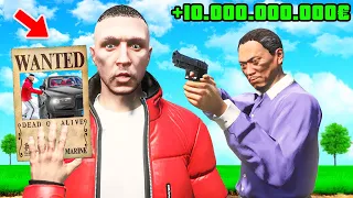 24 STUNDEN 10.000.000€ KOPFGELD ÜBERLEBEN GTA 5 RP!