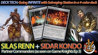 Silas Renn + Sidar Kondo Deck Tech | The Command Zone 145 | Magic: the Gathering Commander