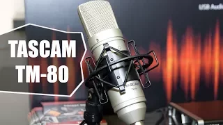 Микрофон TASCAM TM-80 обзор, распаковка, советы, мнение
