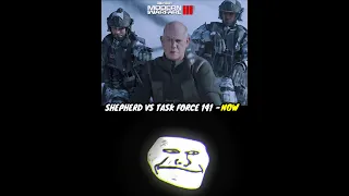 General Shepherd vs Taskforce 141 - Then vs Now in OG And Reboot Modern Warfare Series (2009-2023)