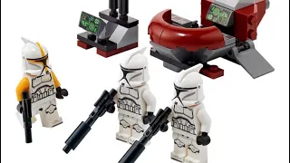 НОВИНКА LEGO STAR WARS! Смотрим на Clone Trooper Command Station - Новые Минифигурки Клонов!