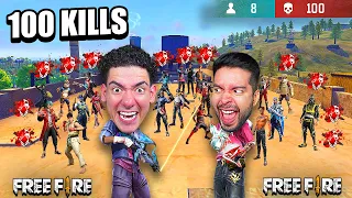 EL PRIMERO QUE HAGA 100 KILLS EN FREE FIRE GANA 10.000$ !! | TheDonato Vs Antronixx