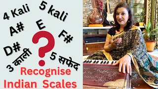 What is Indian Scales?Name of the Indian Scales/काली 4,5 क्या /Comparison of Indian & Western Scale