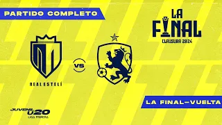 🔴 EN VIVO 🔴 Real Estelí FC U20 vs Managua FC U20 | La Final-VUELTA | Clausura 2024