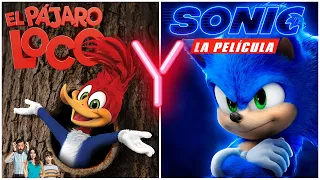 EL PÁJARO LOCO Y SONIC LA PELÍCULA | EN 15 MINUTOS