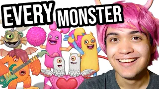 Reacting to every MY SINGING MONSTER in Air Island - Characters/Sounds - (MVPerry reacts)