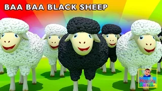 Baa baa black sheep have you any wool  | kids songs | children songs | Happy Little Babies !