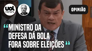 Defesa começará a inspecionar código de urnas; Maierovitch: 'Ministro faz jogo pró-Bolsonaro'