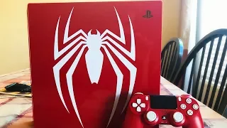 UNBOXING THE MOST BEAUTIFUL CONSOLE EVER... (PS4 Pro Spiderman Limited Edition)