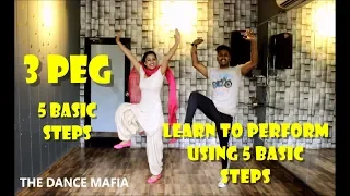 Learn Bhangra on 3 Peg with 5 Basic Steps | 5 Basic Steps | 3 Peg | wedding dance ,easy Bhangra